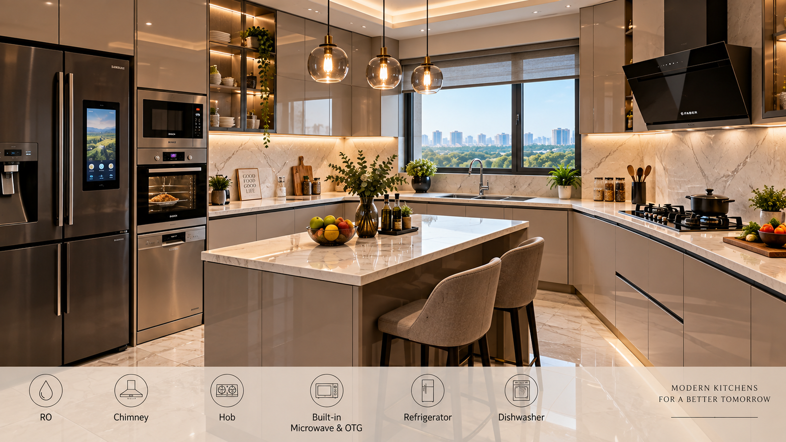 Designer Modular Kitchen